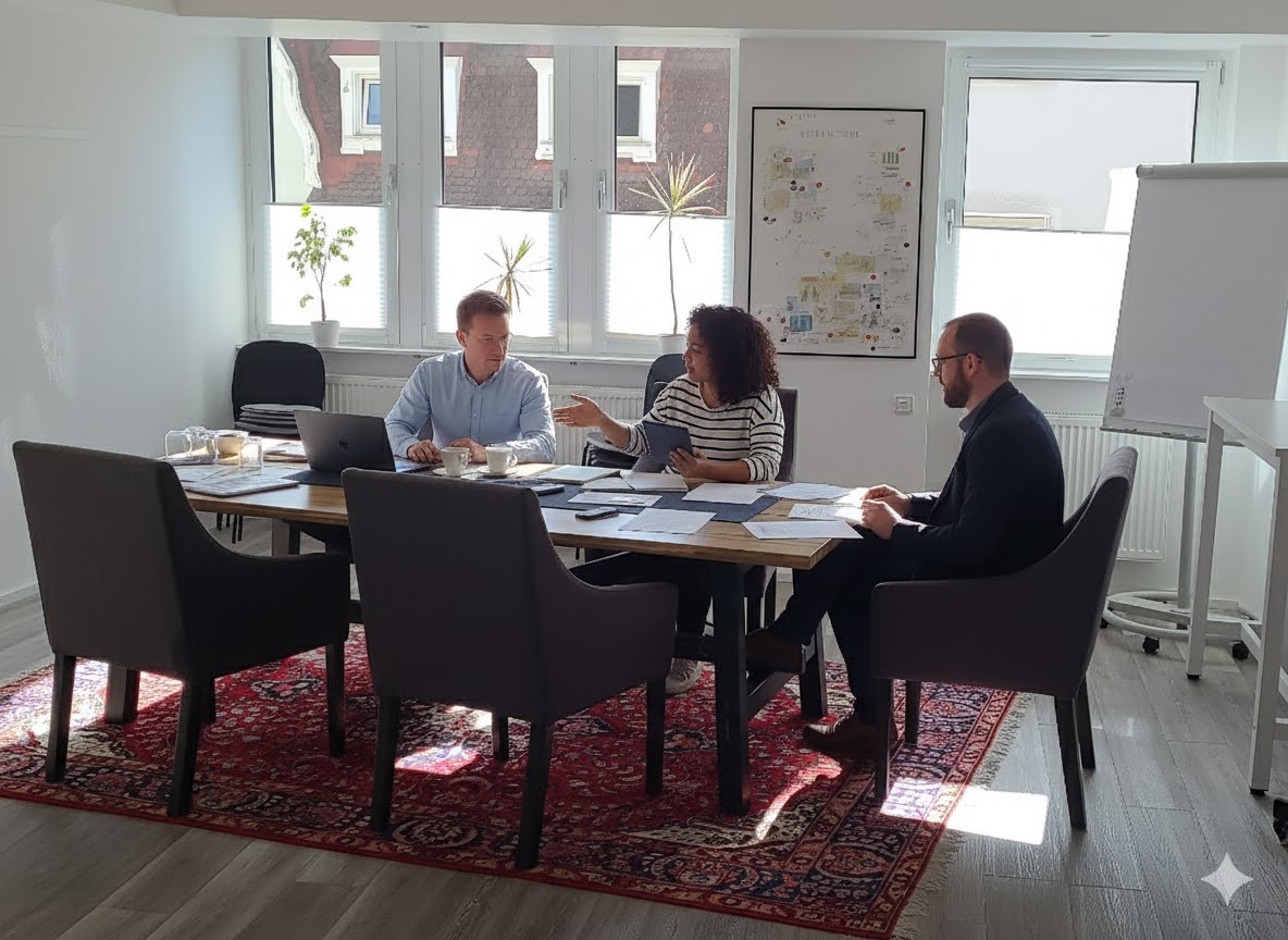 K7 Workspace Atmosphäre mit Tageslicht